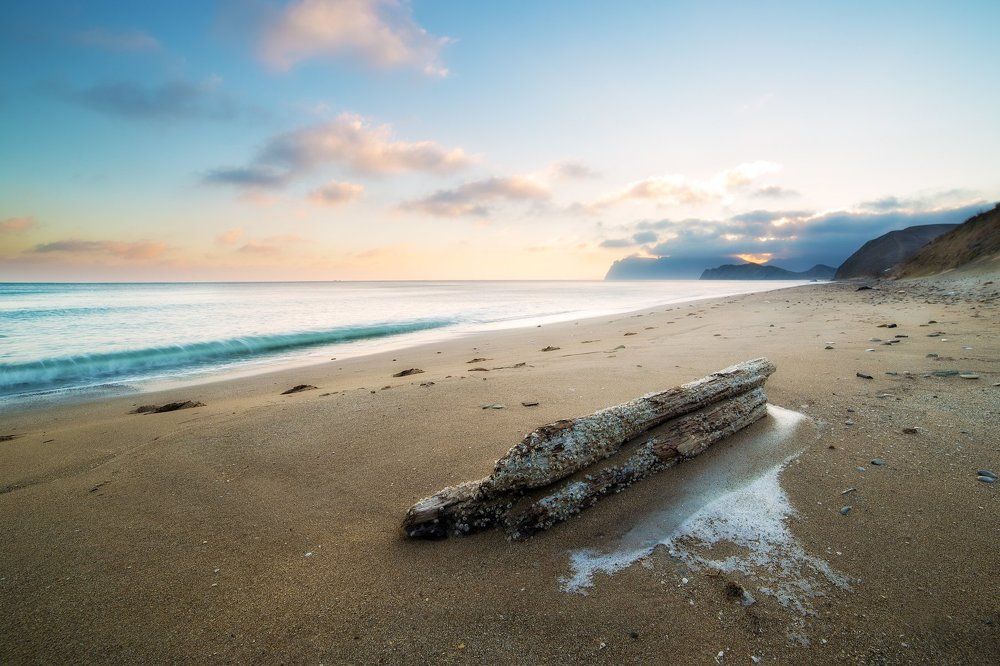 Зимний пляж