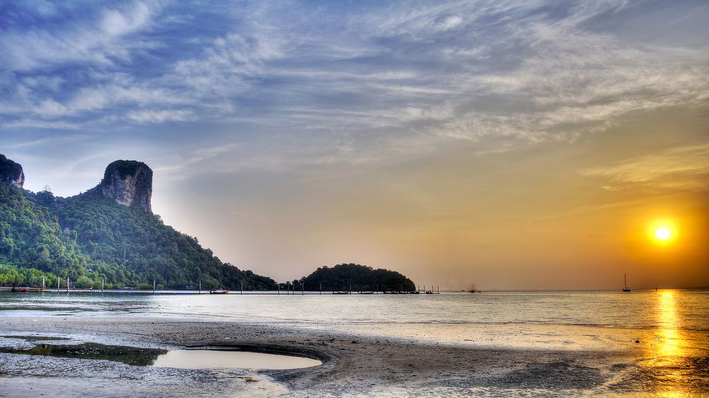 Восход на Краби