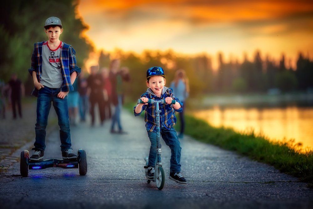 Твое лицо, когда побеждаешь старшего брата)