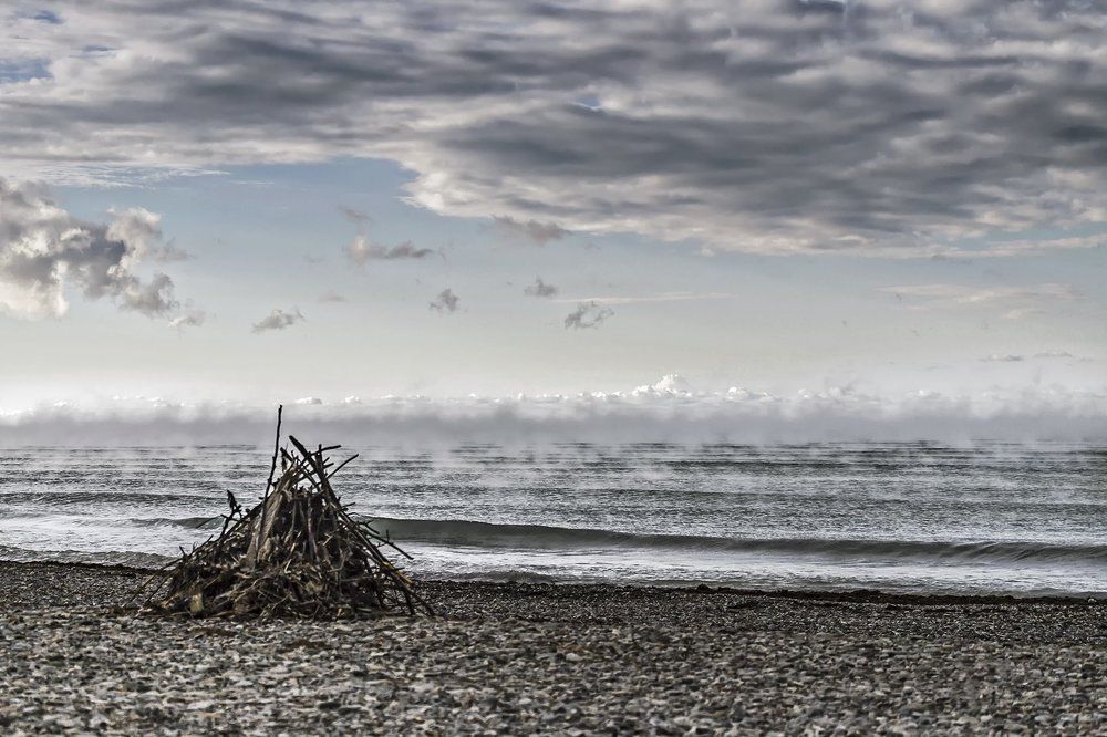 Море в октябре