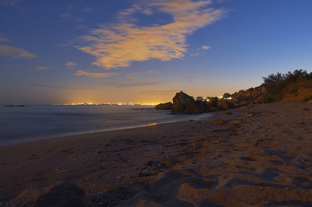 Огни ночного города