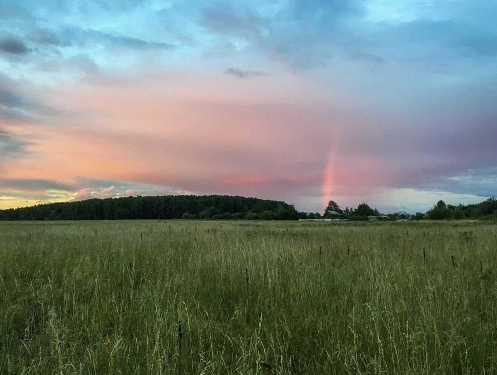 Вечерняя радуга