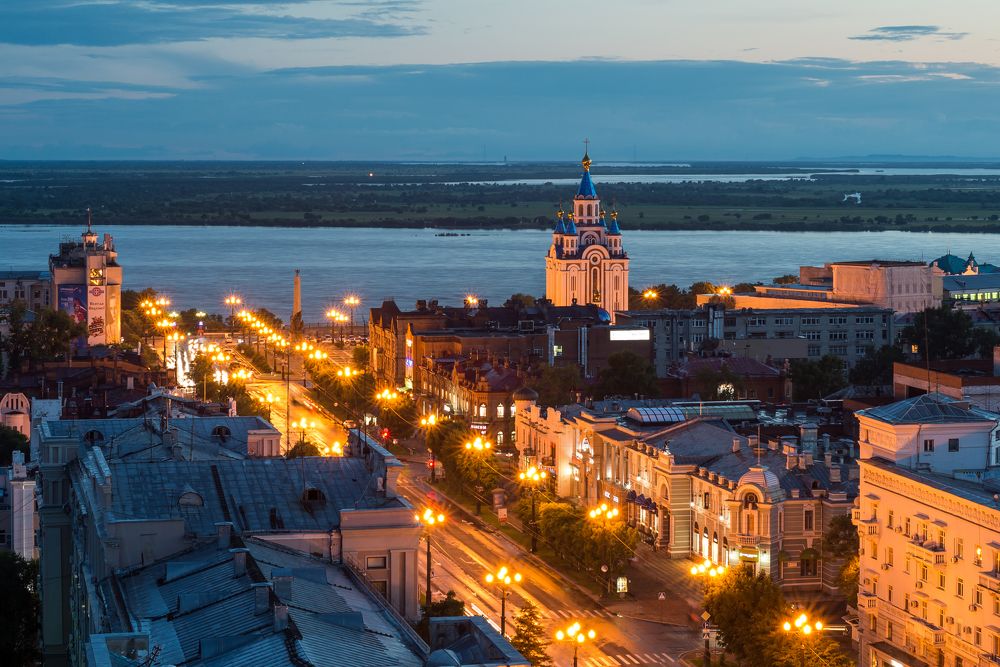 Город засыпает