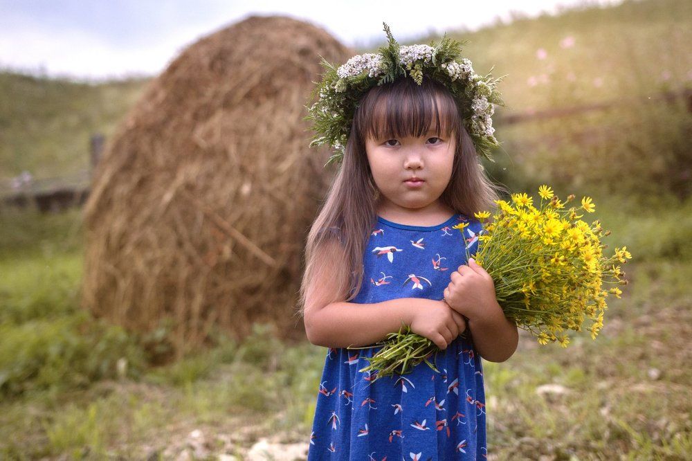 девочка с Алтая