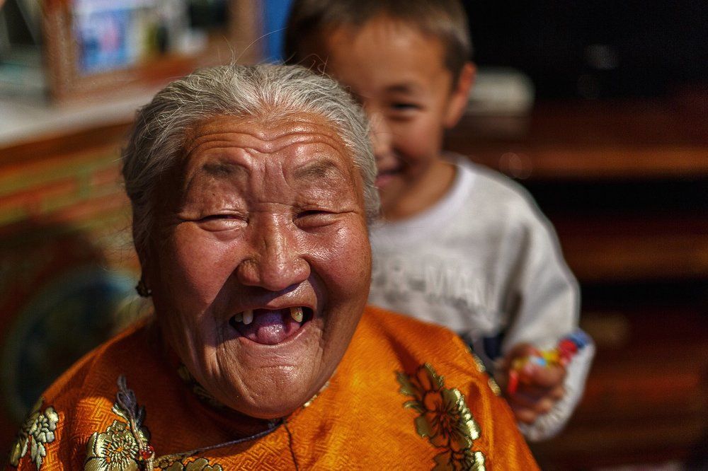 монгольская бабушка