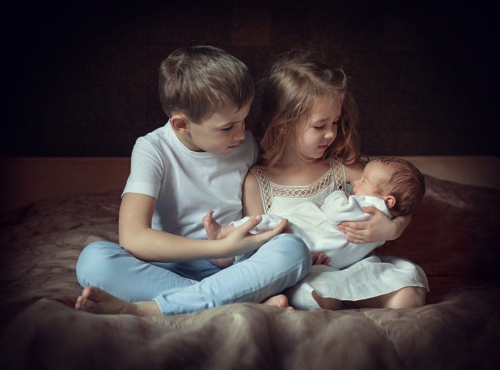 Первая встреча с братиком...