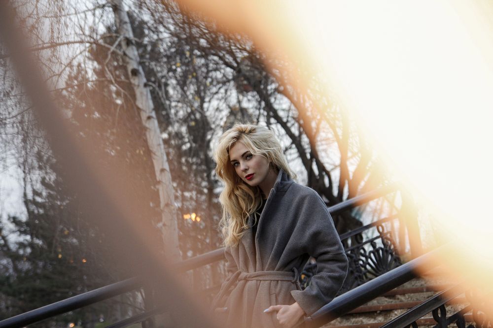 Девушка в парке