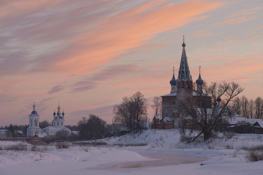 Январский рассвет в Дунилово