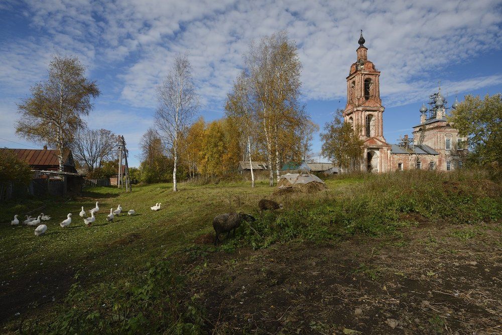 Теплое начало октября