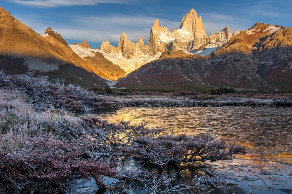 Морозное утро у Фицроя