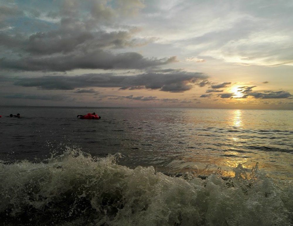 День на море