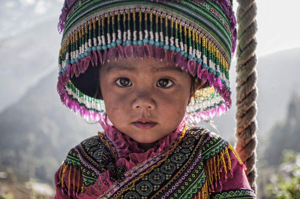 Маленький житель деревни Кат Кат