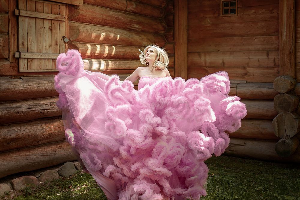 Розовое облачко