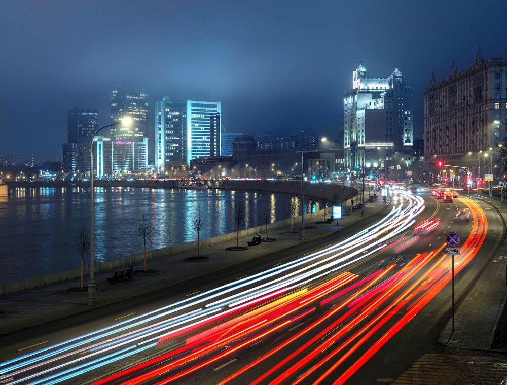 Ночная Москва