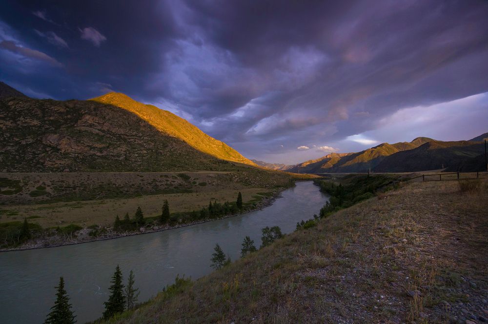Вечер на кордоне