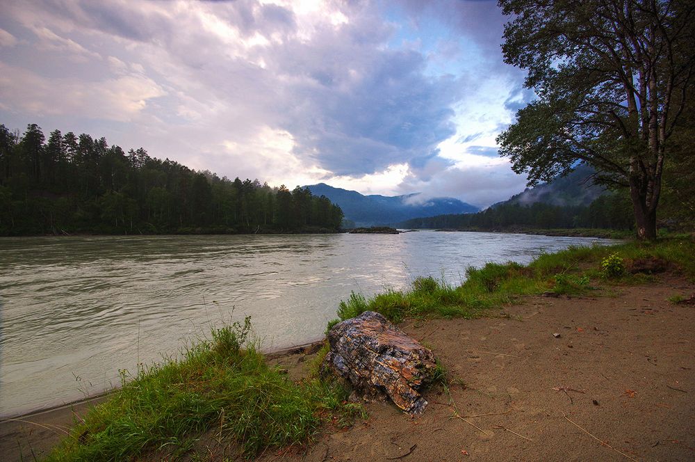 Утро на р.Катунь