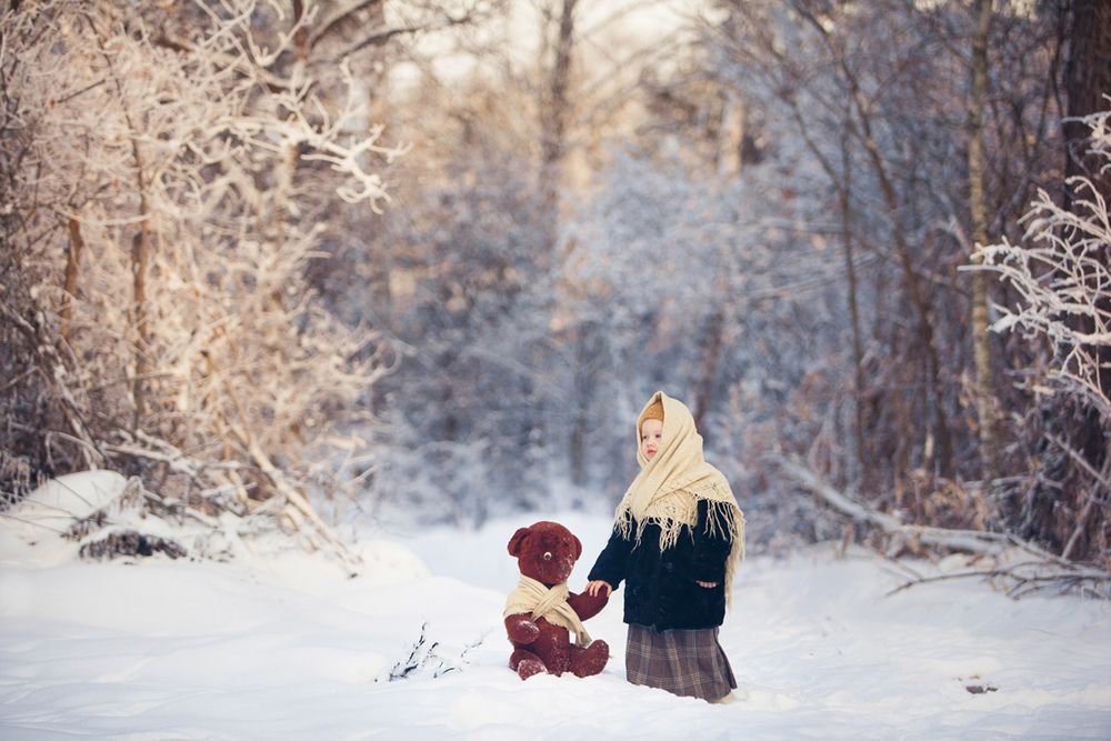 На прогулке