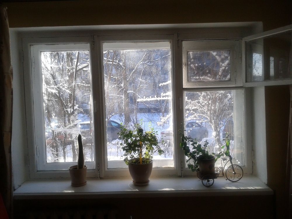 зимнее окно