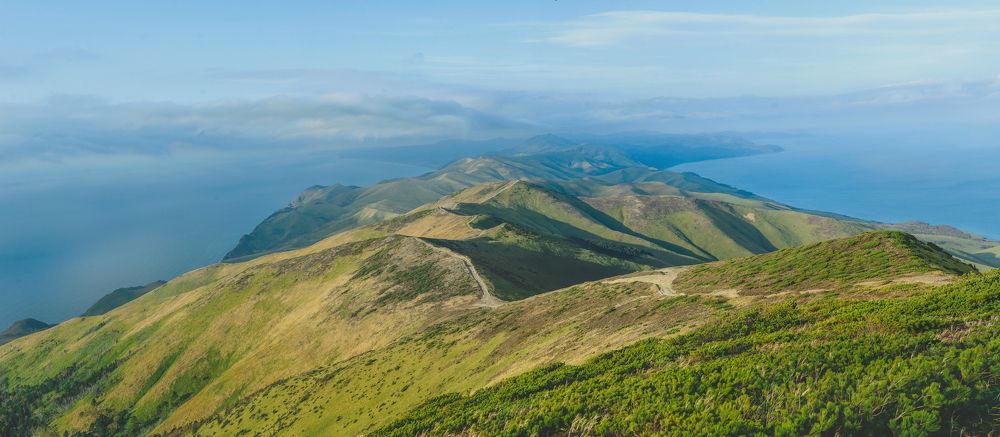 На горе Крузенштерна