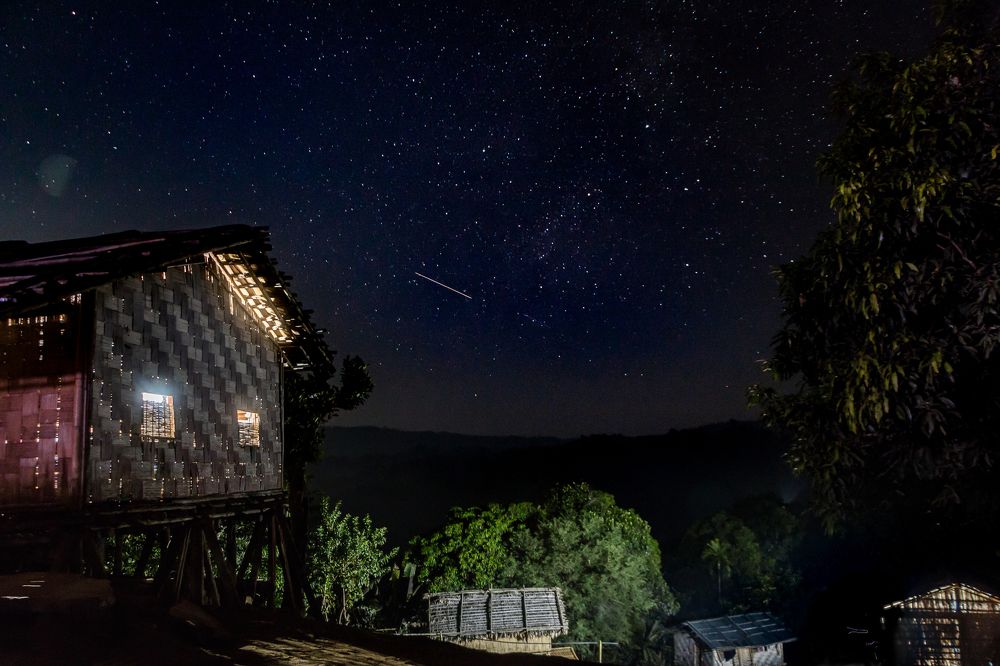 Every time I look at a falling star..!