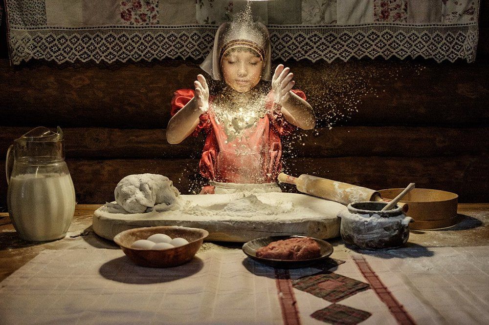 Праздничный обед.