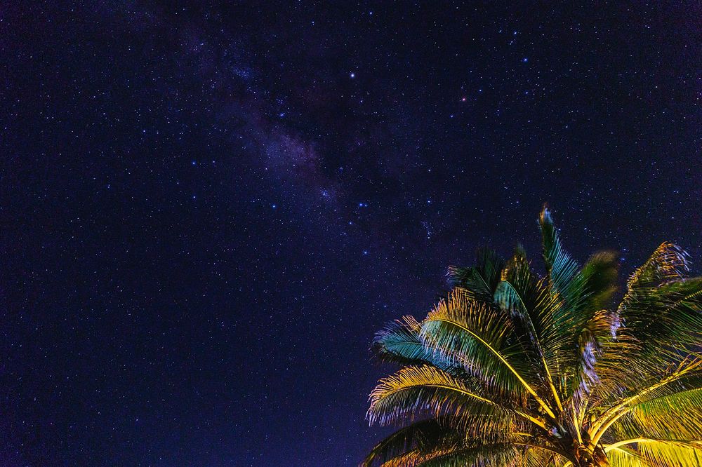 Milky Way galaxy at Zanzibar