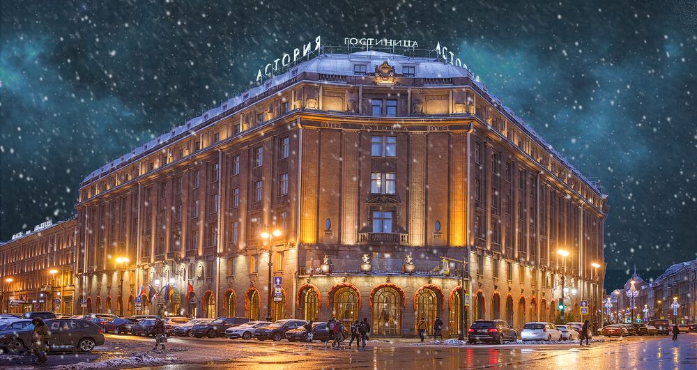 Зимний Петербург