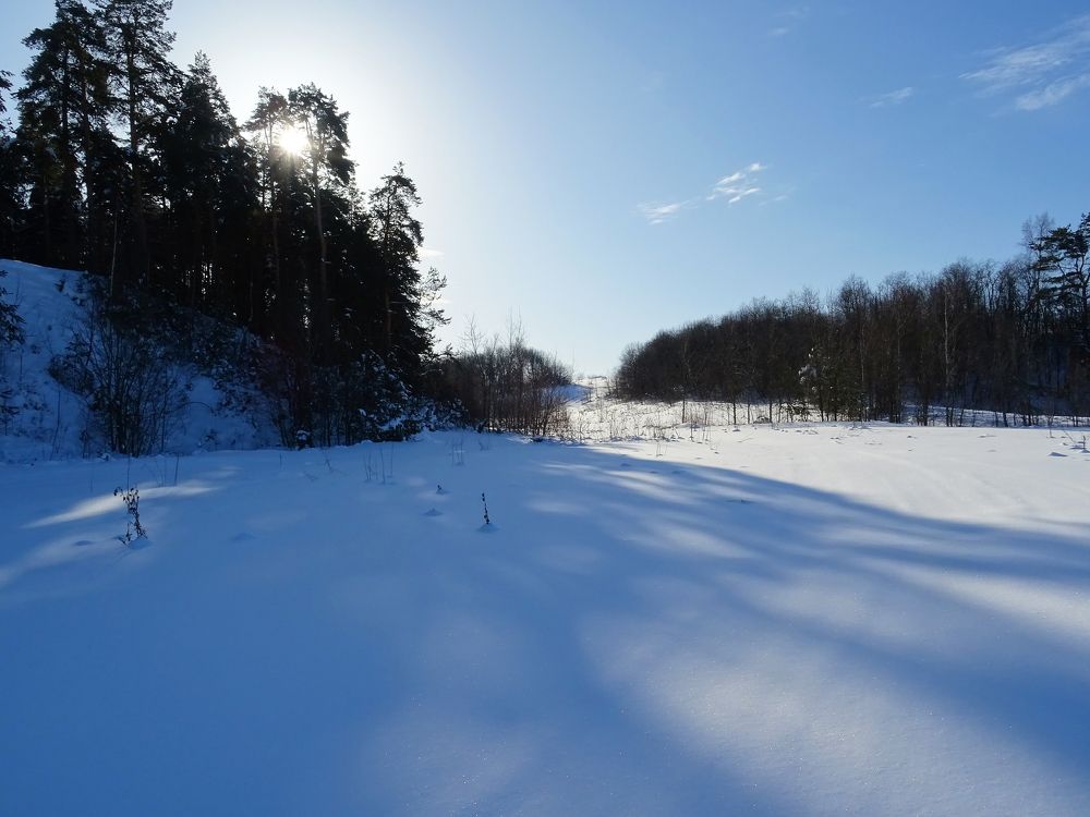Зимнее солнце