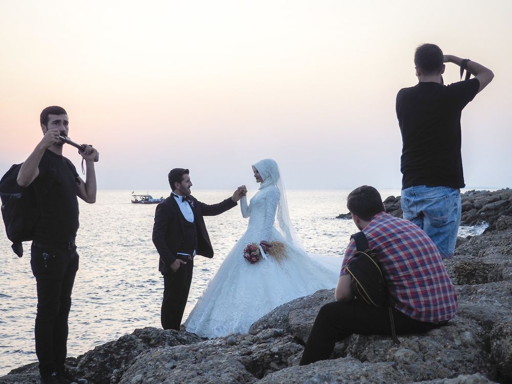 Работа турецких фотографов на свадьбе