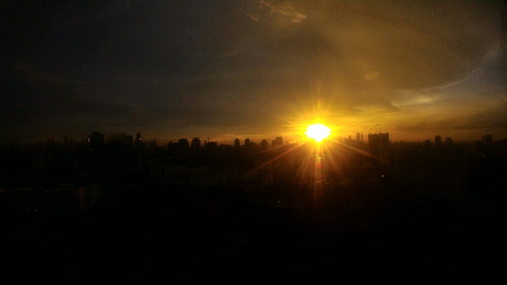 Sunset In Jakarta
