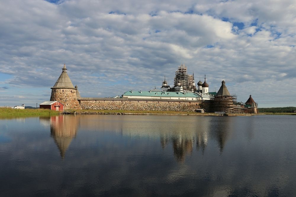 Утро на Соловках