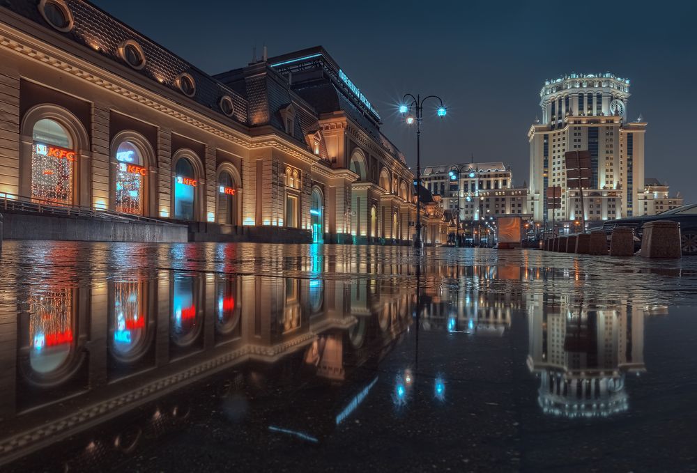 Павелецкий вокзал.