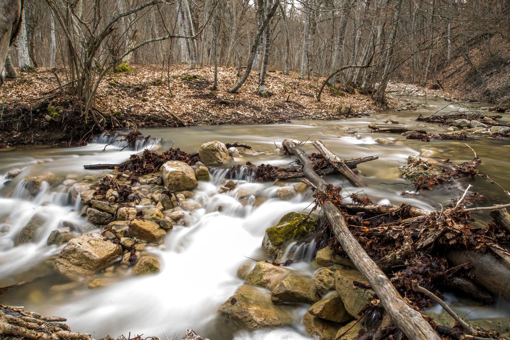 мартовский ручеек