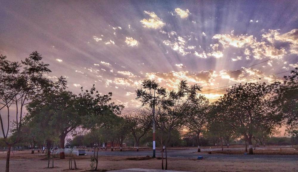 heavenly rays