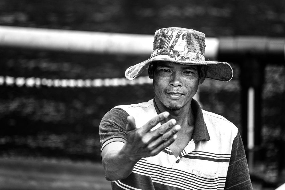 Вьетнамский рыбак