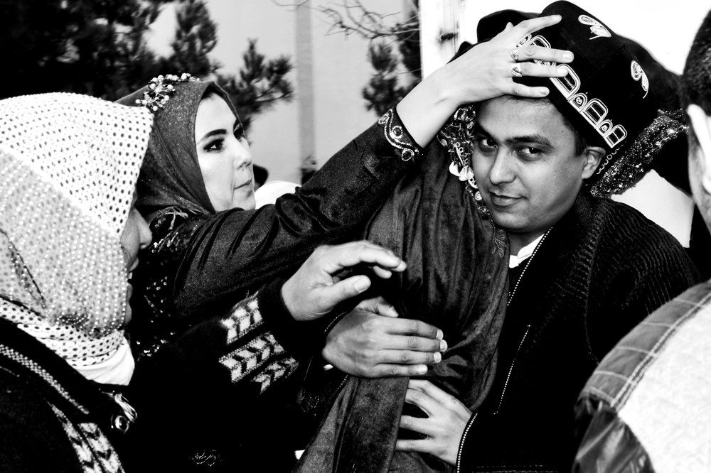 Брачный обряд.Невесту в новый дом. Узбекистан