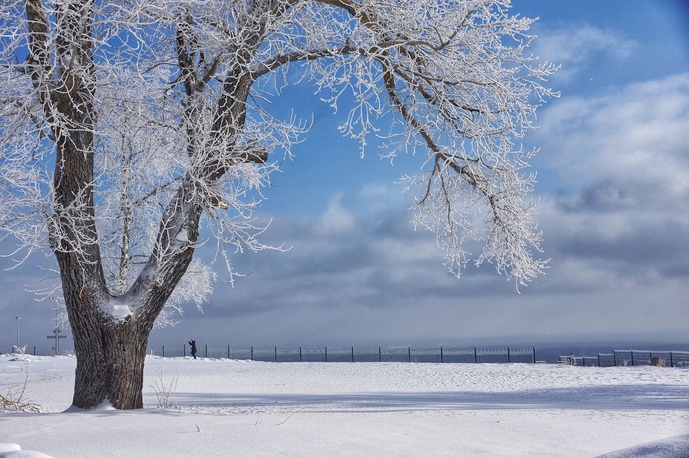 Зима на Белой горе