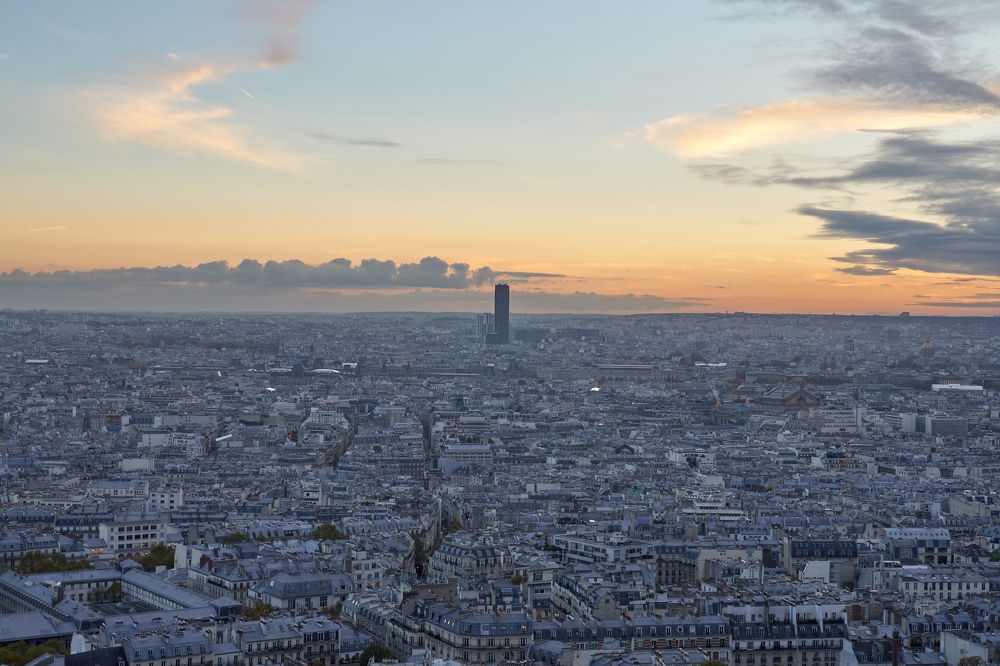 Одиночество на закате.