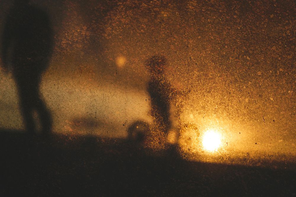 В лучах солнца