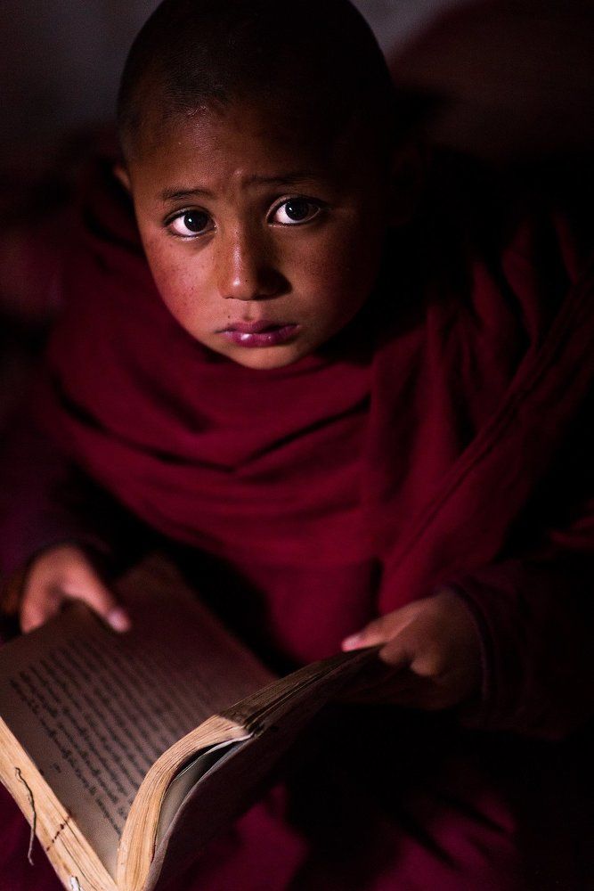 Eyes says everything...