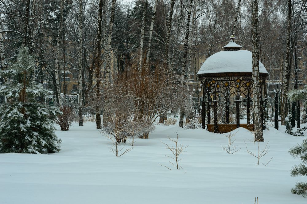 Весенний снег