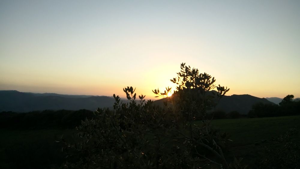 Sun set at Beni Ourtilane