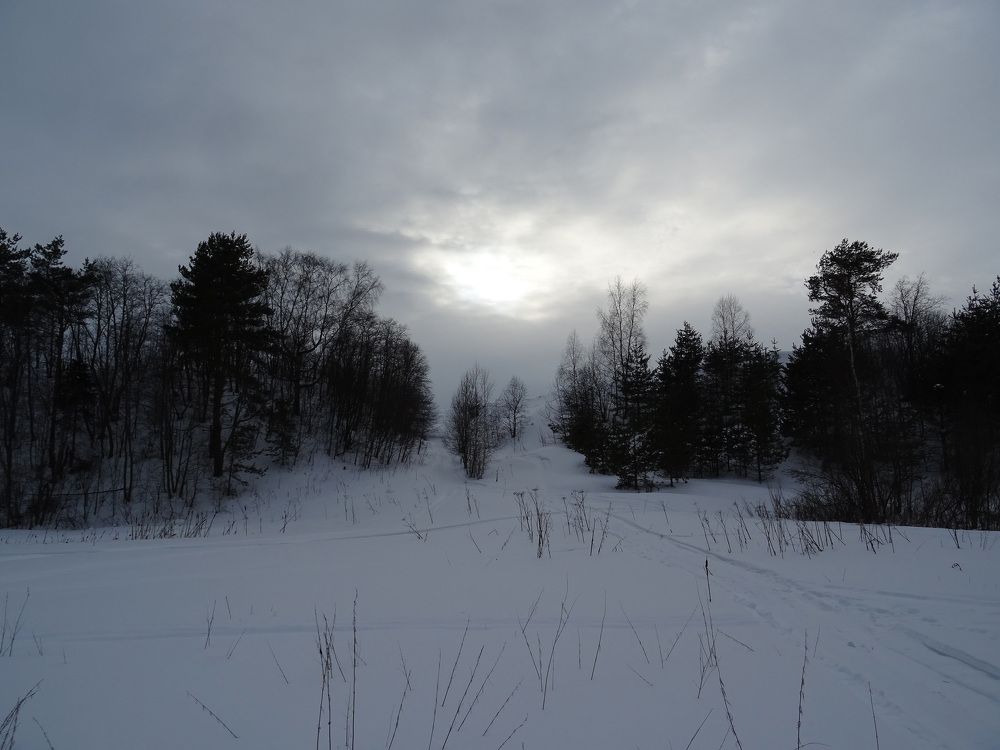 Закат на Немецких горах