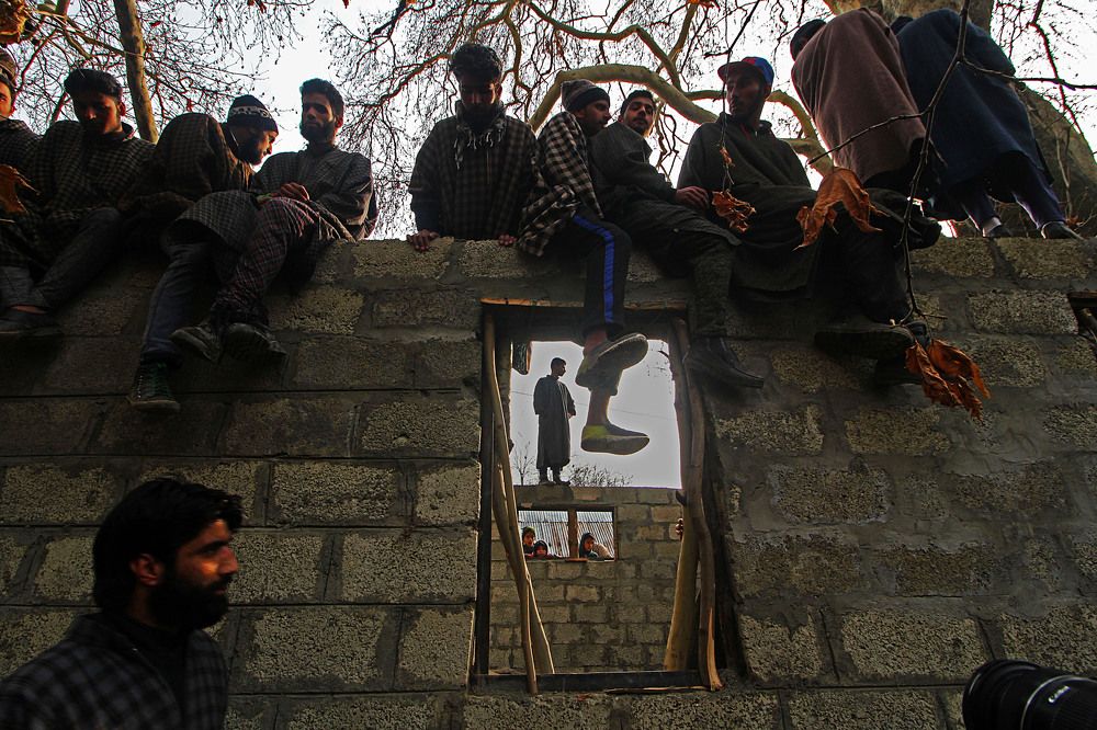 Funeral of rebel in Kashmir
