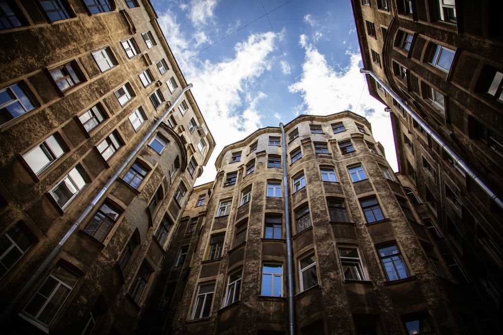 Небо из колодца