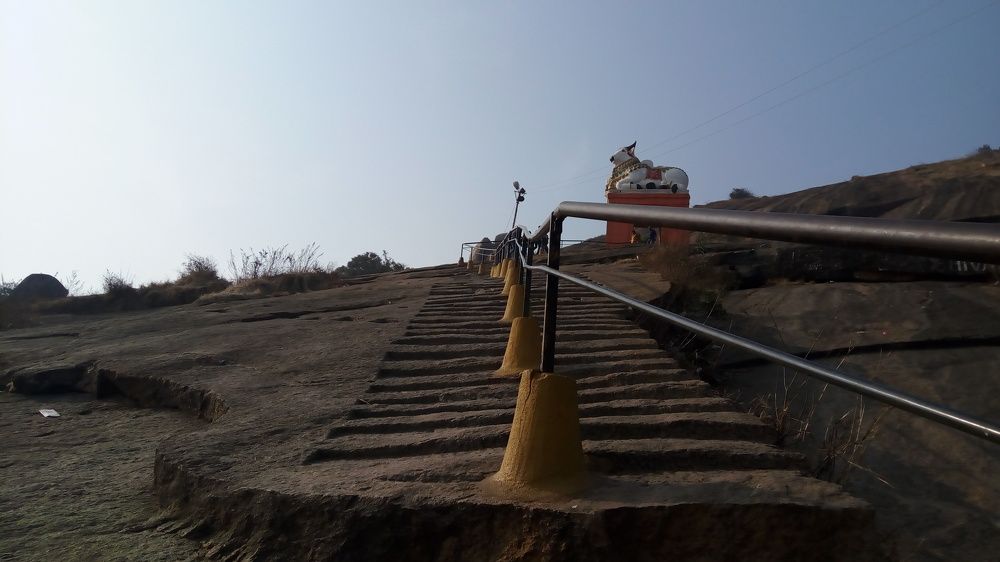 The stairs