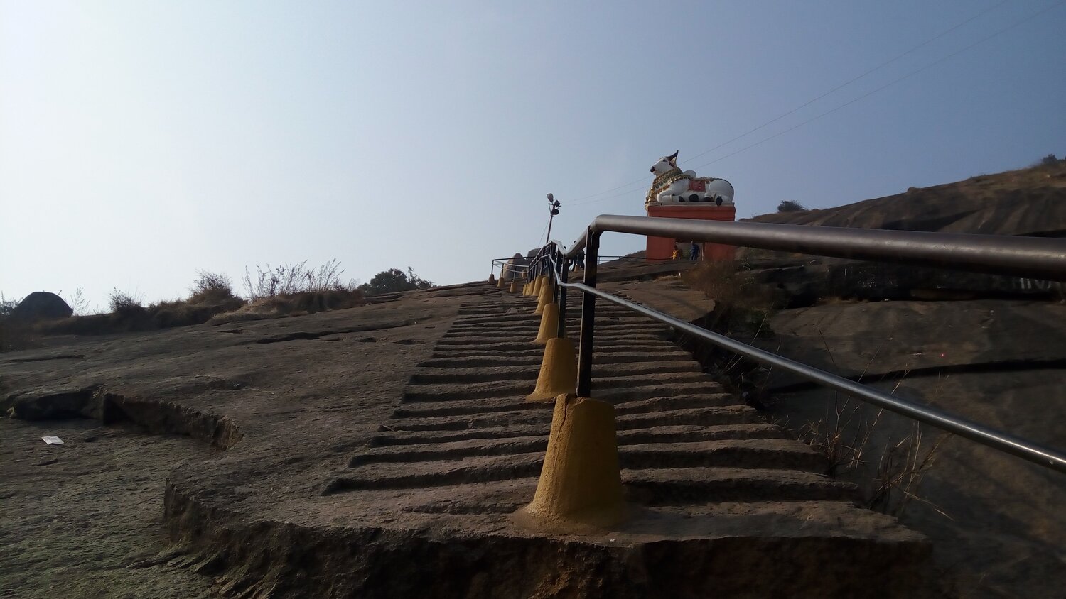 The stairs