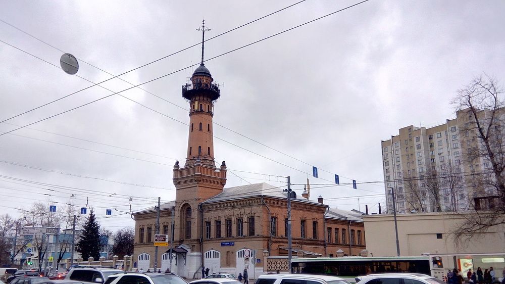 старая колонча в Москве