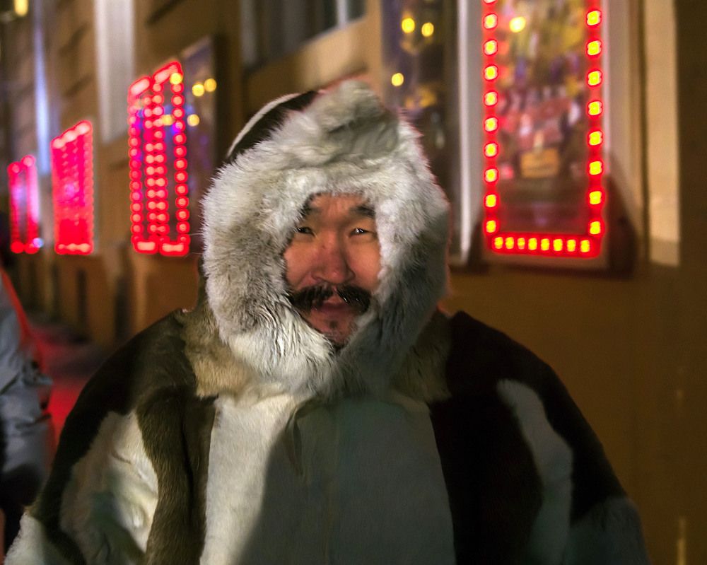 В большом городе