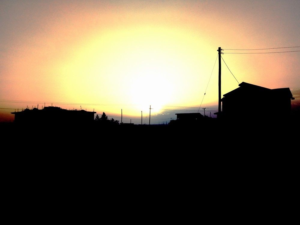 THE SUN SET